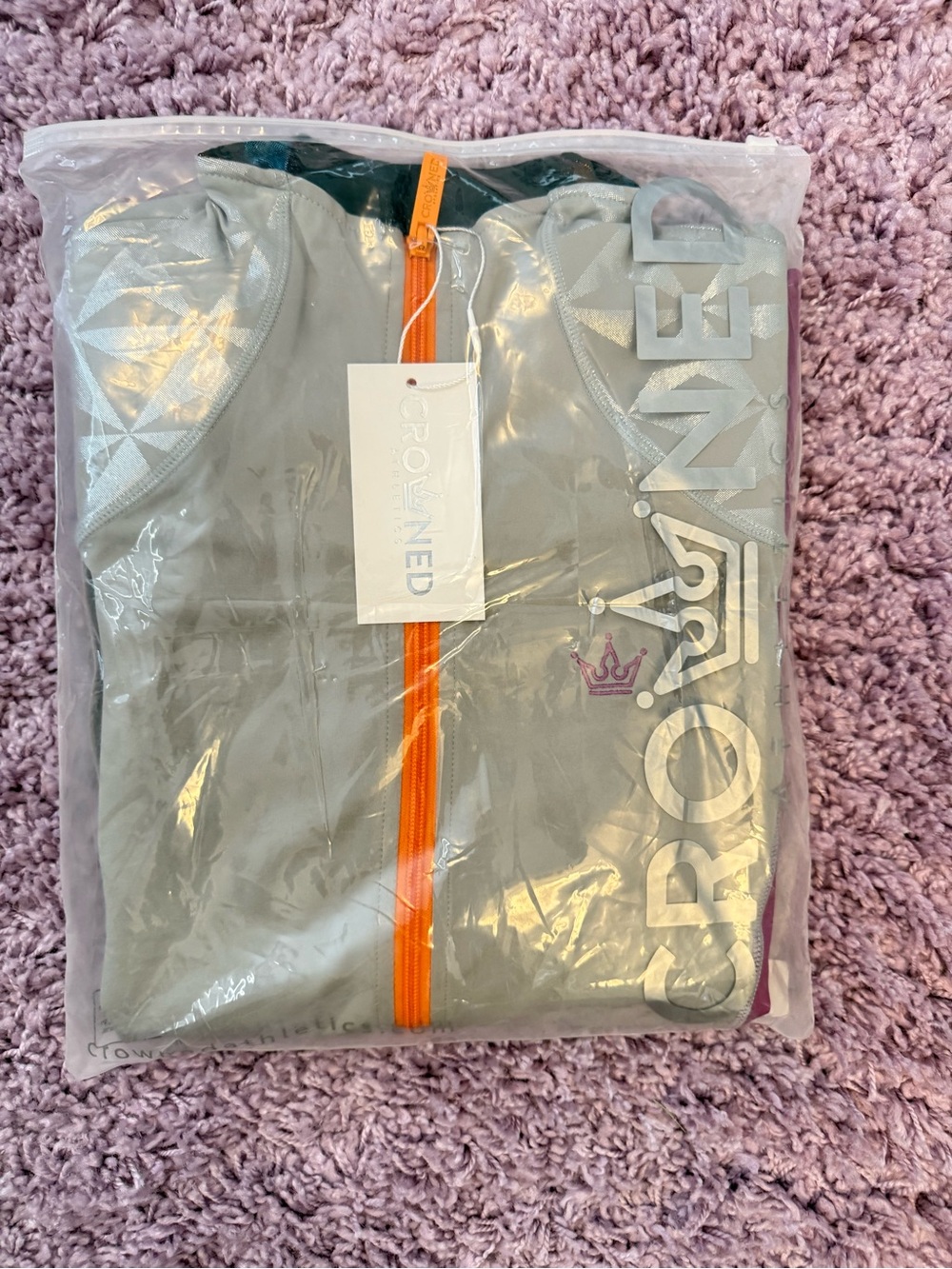 Crowned Athletics Geodesic Day Night Reversible Jacket